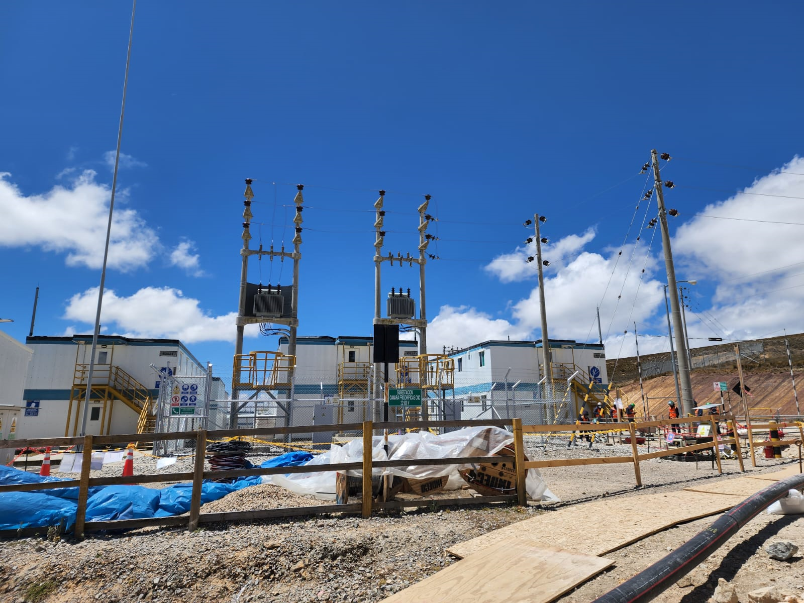MINERA YANACOCHA CAMPAMENTO SULFUROS